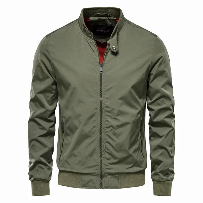 Chaqueta Nexus — Bomber Slim Premium Estructurada