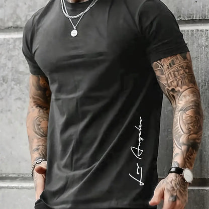 Camiseta Ventura — Algodón Contrast Los Ángeles Premium