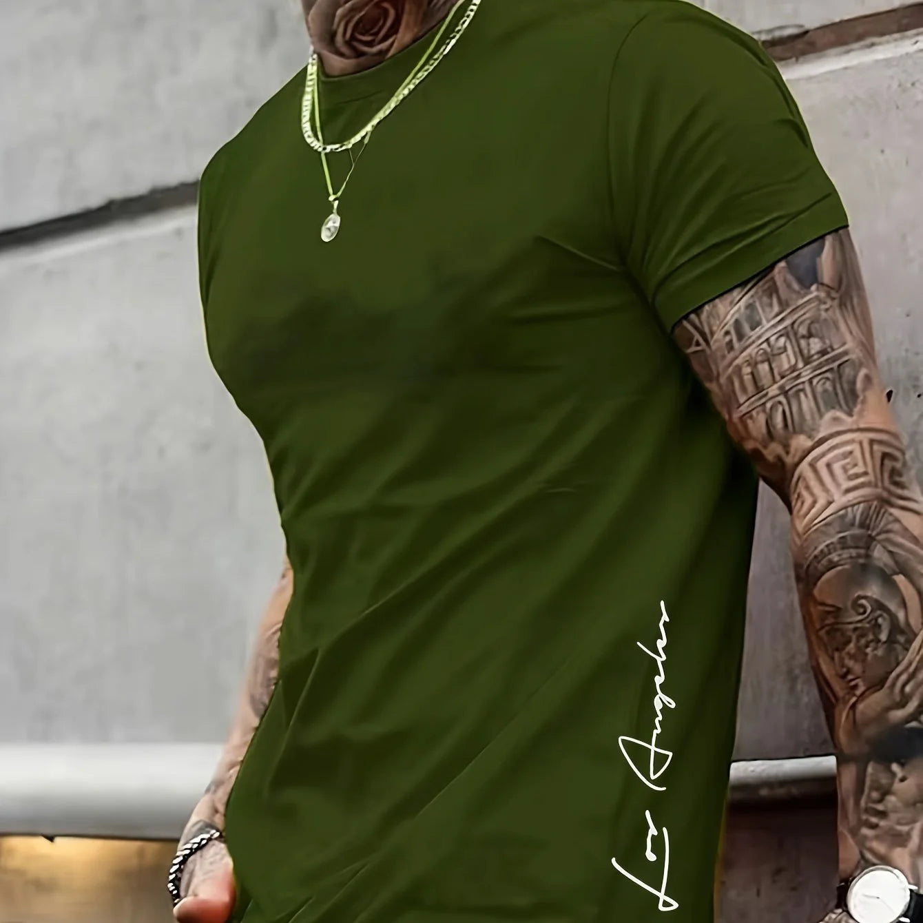 Camiseta Ventura — Algodón Contrast Los Ángeles Premium