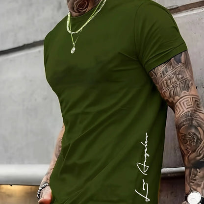 Camiseta Ventura — Algodón Contrast Los Ángeles Premium