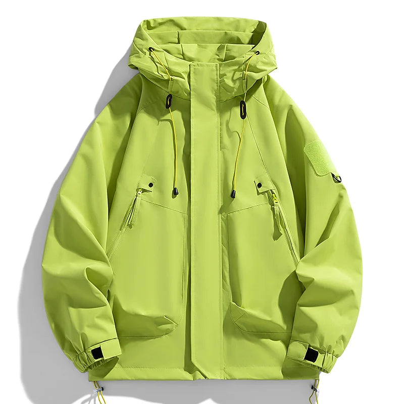 Chaqueta Striker — Cortaviento Cargo Impermeable Premium
