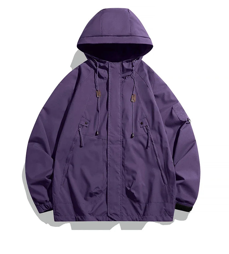 Chaqueta Striker — Cortaviento Cargo Impermeable Premium