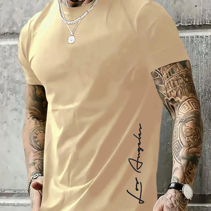 Camiseta Ventura — Algodón Contrast Los Ángeles Premium