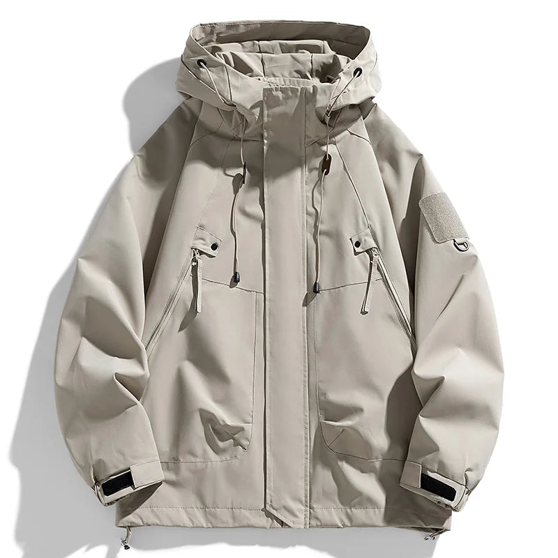 Chaqueta Striker — Cortaviento Cargo Impermeable Premium