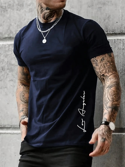 Camiseta Ventura — Algodón Contrast Los Ángeles Premium