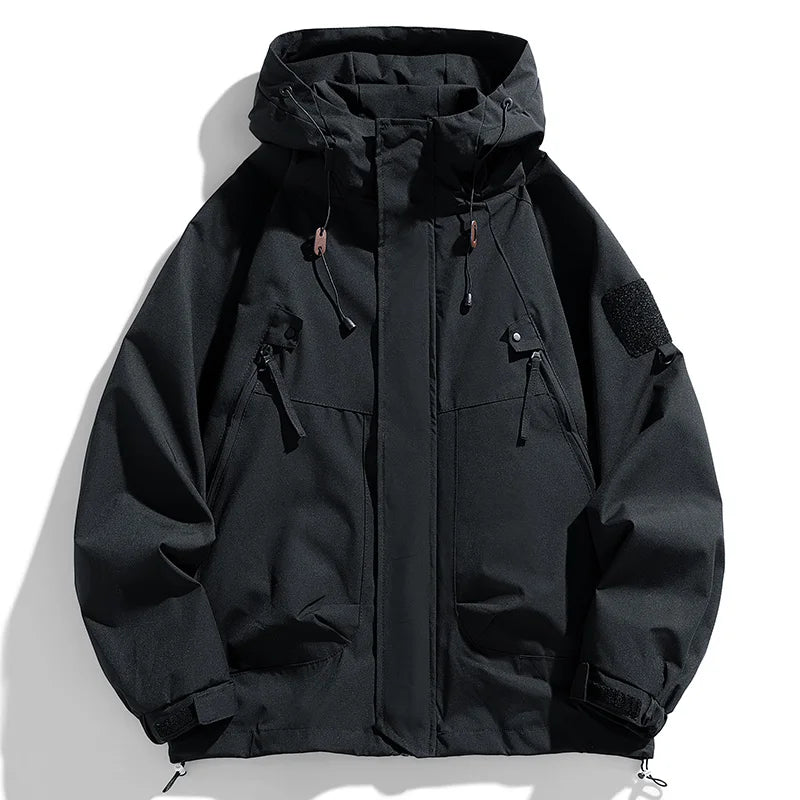 Chaqueta Striker — Cortaviento Cargo Impermeable Premium