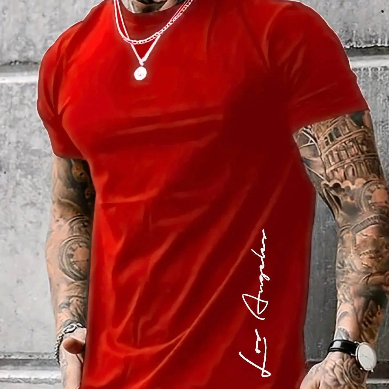 Camiseta Ventura — Algodón Contrast Los Ángeles Premium