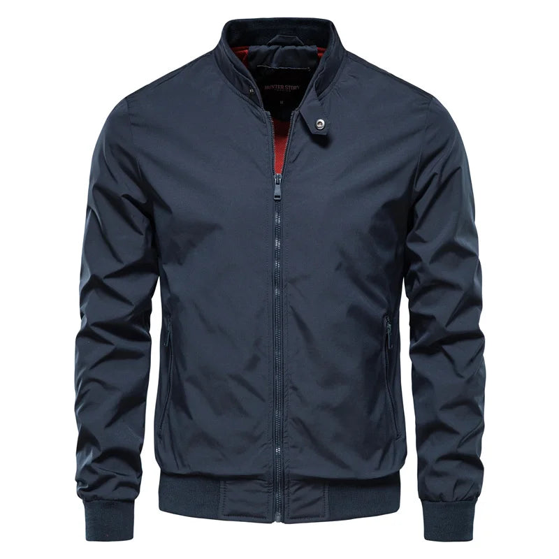 Chaqueta Nexus — Bomber Slim Premium Estructurada
