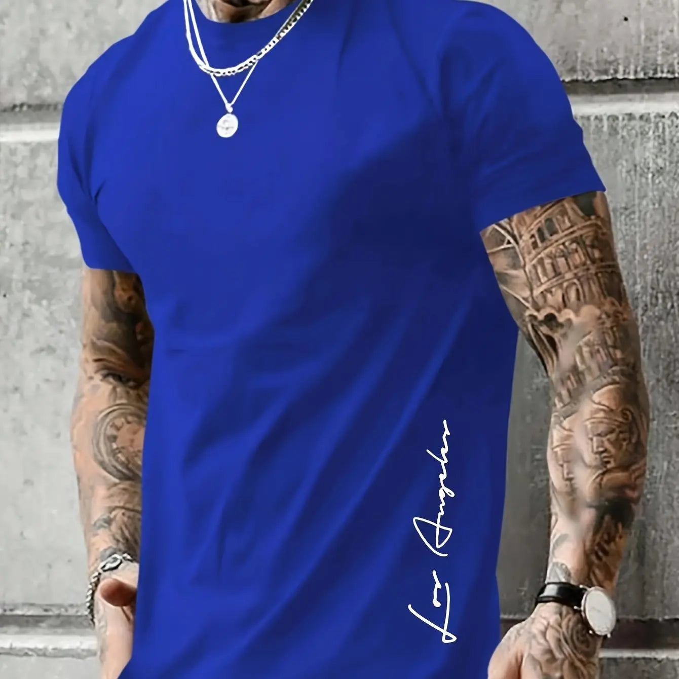 Camiseta Ventura — Algodón Contrast Los Ángeles Premium